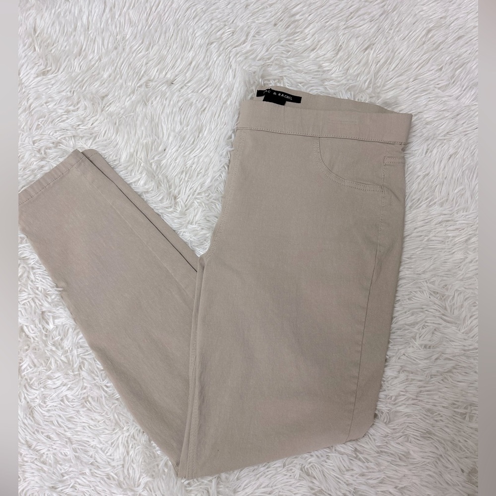 Zac&Rachel Beige Pull On Pants Size 12